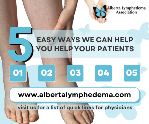 Alberta Lymphedema Association ad