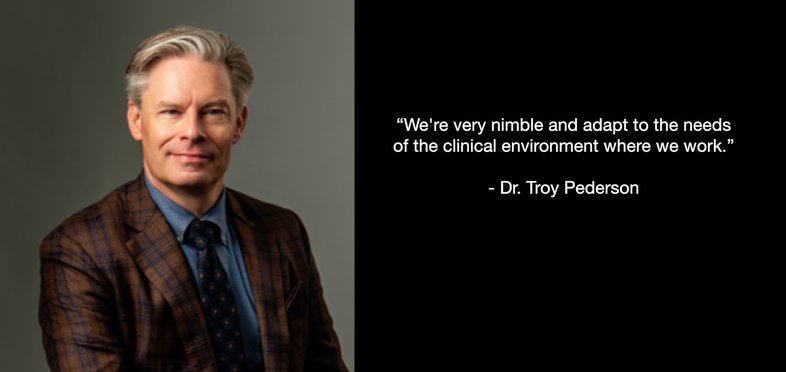 Dr. Troy Pederson quote