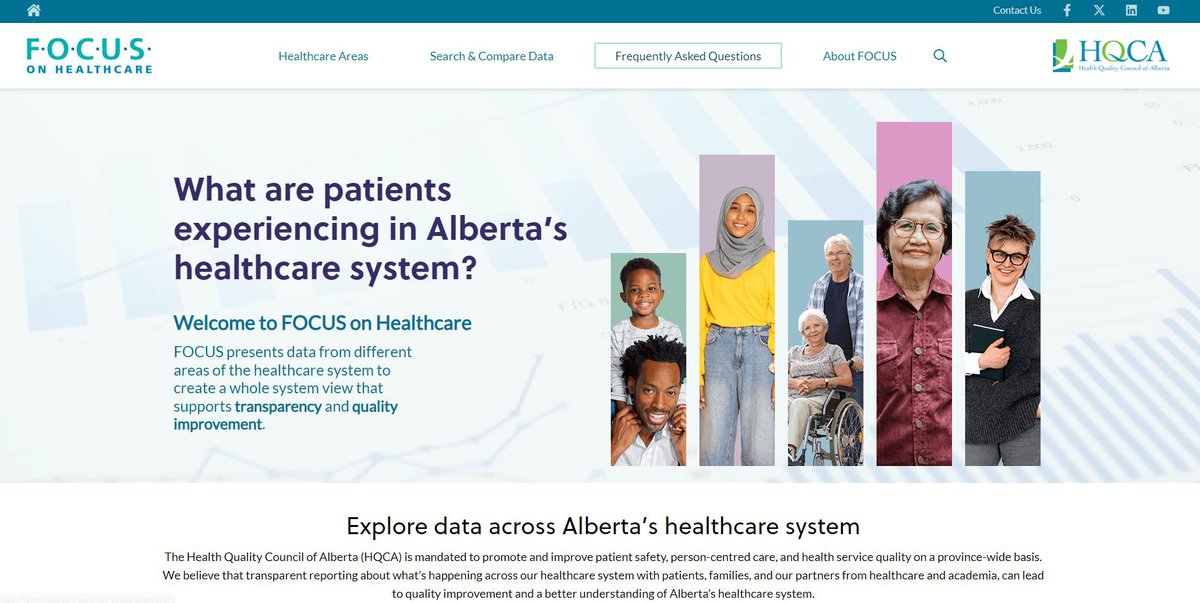 FOCUS on Healthcare home page