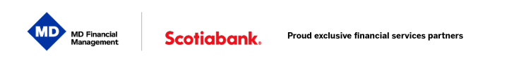 MD Financial logos