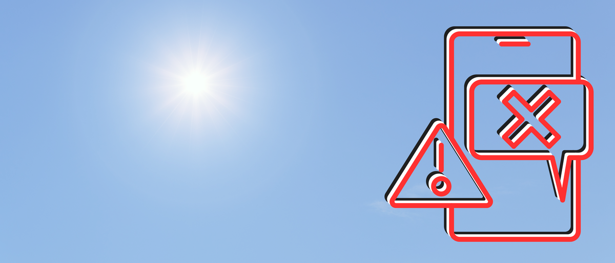 Misinformation banner