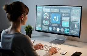 Woman computer AI - Grok